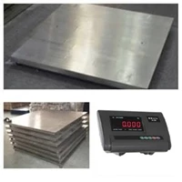 Stainless cold storage digital floor scale