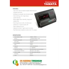 Indikator Timbangan Yamata YDI - 100 1
