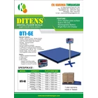 Digital Floor Scales Ditens DTI 6 1